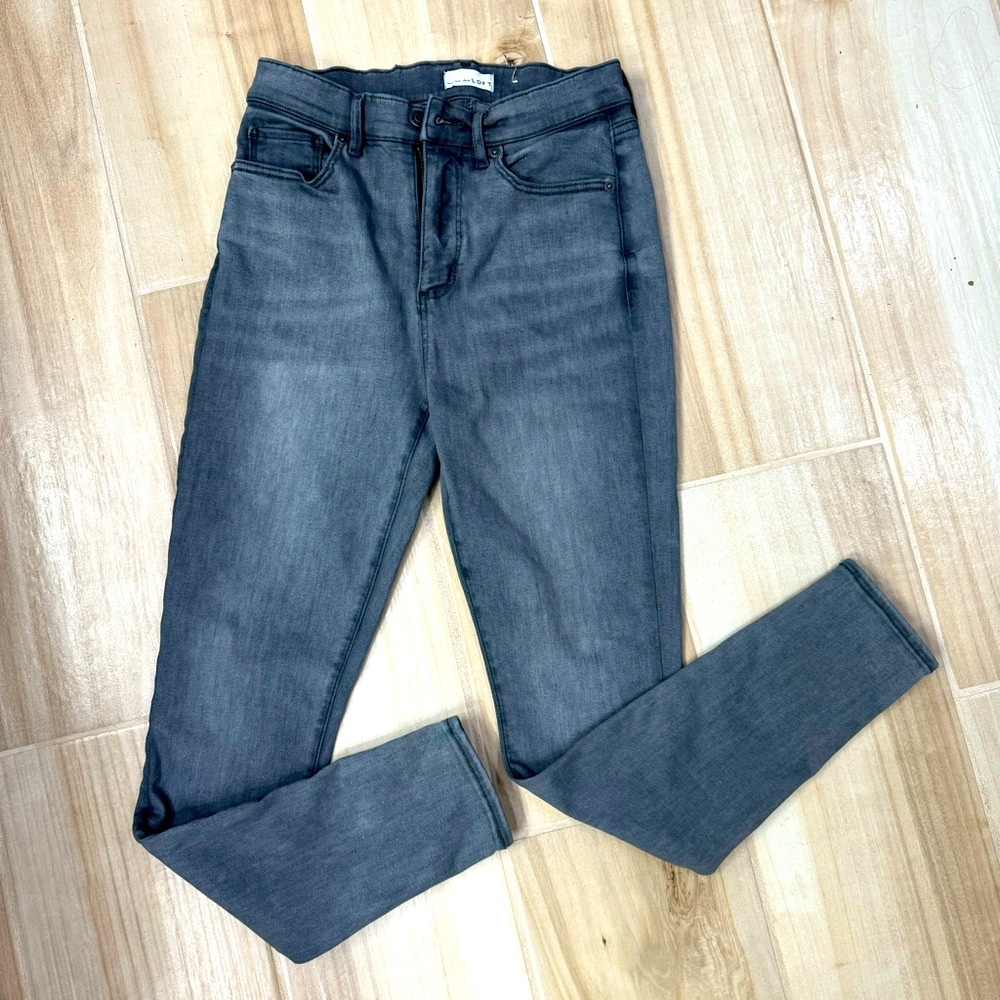 The Loft Women’s Charcoal Sculpt 2/26 Jeans